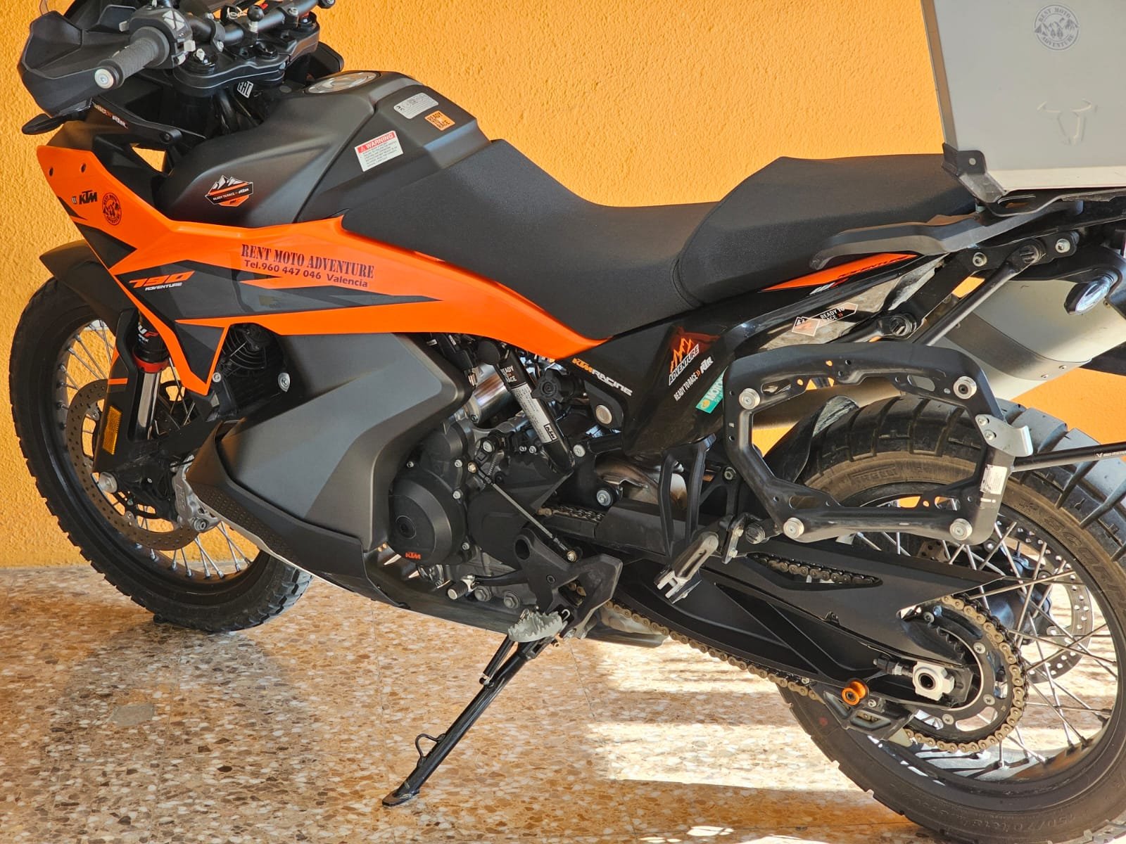 Alquiler KTM 790 Adventure en Valencia